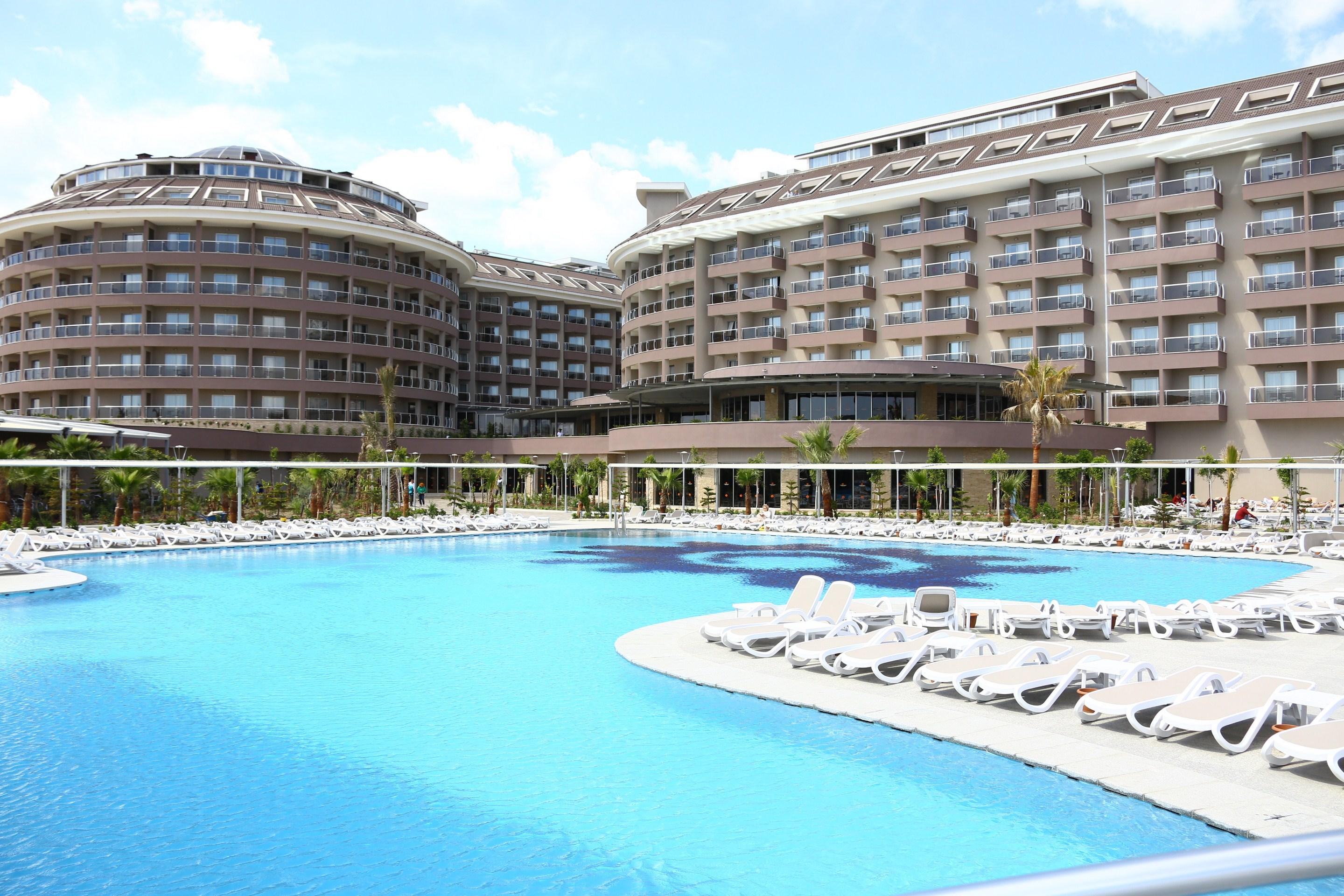 Sunmelia Beach Resort Hotel & Spa Kizilagac  Bagian luar foto