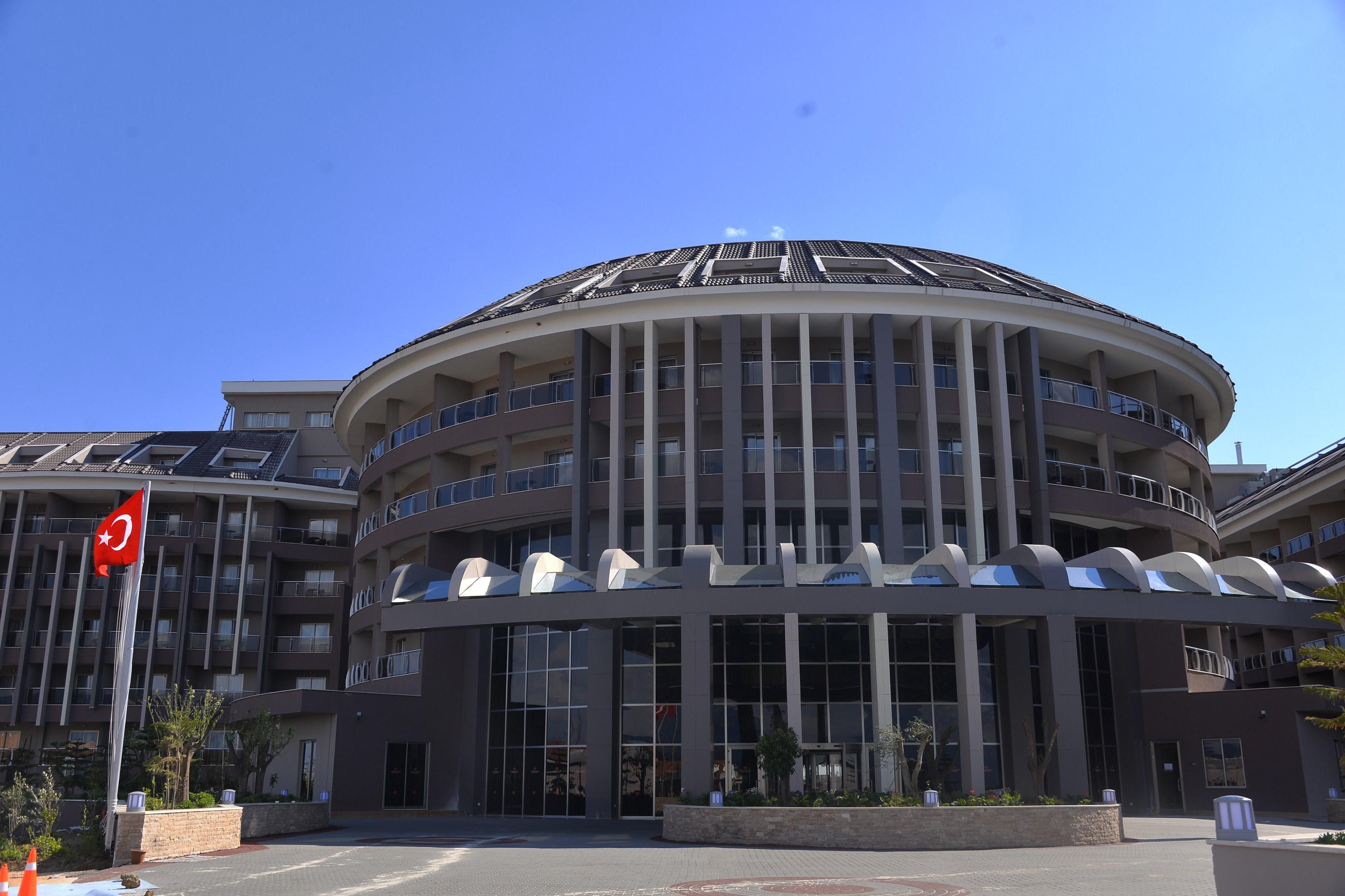 Sunmelia Beach Resort Hotel & Spa Kizilagac  Bagian luar foto